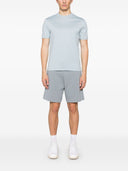 Maglietta di cotone emporio armani capsule logo