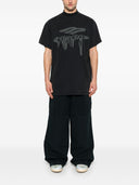 Balenciaga 3b Liquified Cotton T Shirt