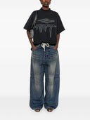 Balenciaga 3b Liquified Cotton T Shirt