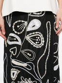 Forte Forte Embroidered Midi Skirt