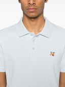 Maison Kitsune' Fox Head Cotton Polo Shirt