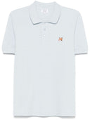 Maison Kitsune' Fox Head Cotton Polo Shirt