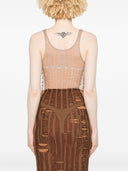 Diesel Cotton Blend Bodysuit