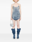 Diesel Denim Print Mini Dress