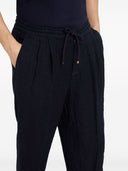 Brunello Cucinelli Lino Ocio Pantalones