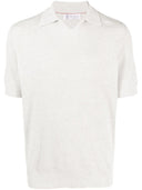 Brunello Cucinelli Cotton Polo Sweater