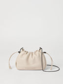 Brunello Cucinelli Soft Leather Bucket Bag With Chain Strap