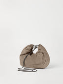 Brunello Cucinelli Suede Hobo BRIOCHE HOMBLE