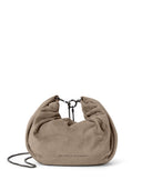Brunello Cucinelli Suede Hobo BRIOCHE HOMBLE
