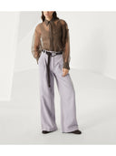 Brunello cucinelli breite intelligente Baumwollhose