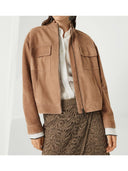 Brunello Cucinelli Suede Veste