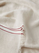 Brunello Cucinelli Silked And Linen Fringed Scarf