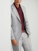 Brunello Cucinelli Linen And Cotton Suit Type Jacket