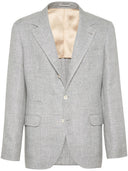 Brunello Cucinelli Linen And Cotton Suit Type Jacket