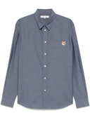 Maison Kitsune' Fox Head Cotton Shirt
