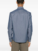 Maison Kitsune' Fox Head Cotton Shirt