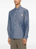 Maison Kitsune' Fox Head Cotton Shirt