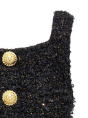 Balmain Tweed Cropped Top