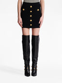 Mini falda de punto Balmain