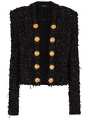 Veste boutonnée Balmain Tweed