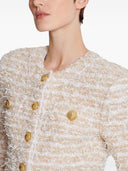 Balmain Tweed Cropped Jacket