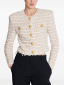 Balmain Tweed Cropped Jacket