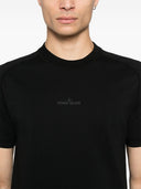 Stone Island Logo Cotton T Shirt