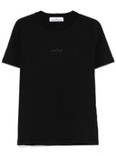 Stone Island Logo Cotton T Shirt