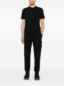 Stone Island Logo Cotton T Shirt