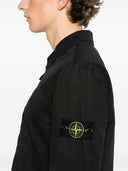 Stone Island Logo Cotton Overshirt