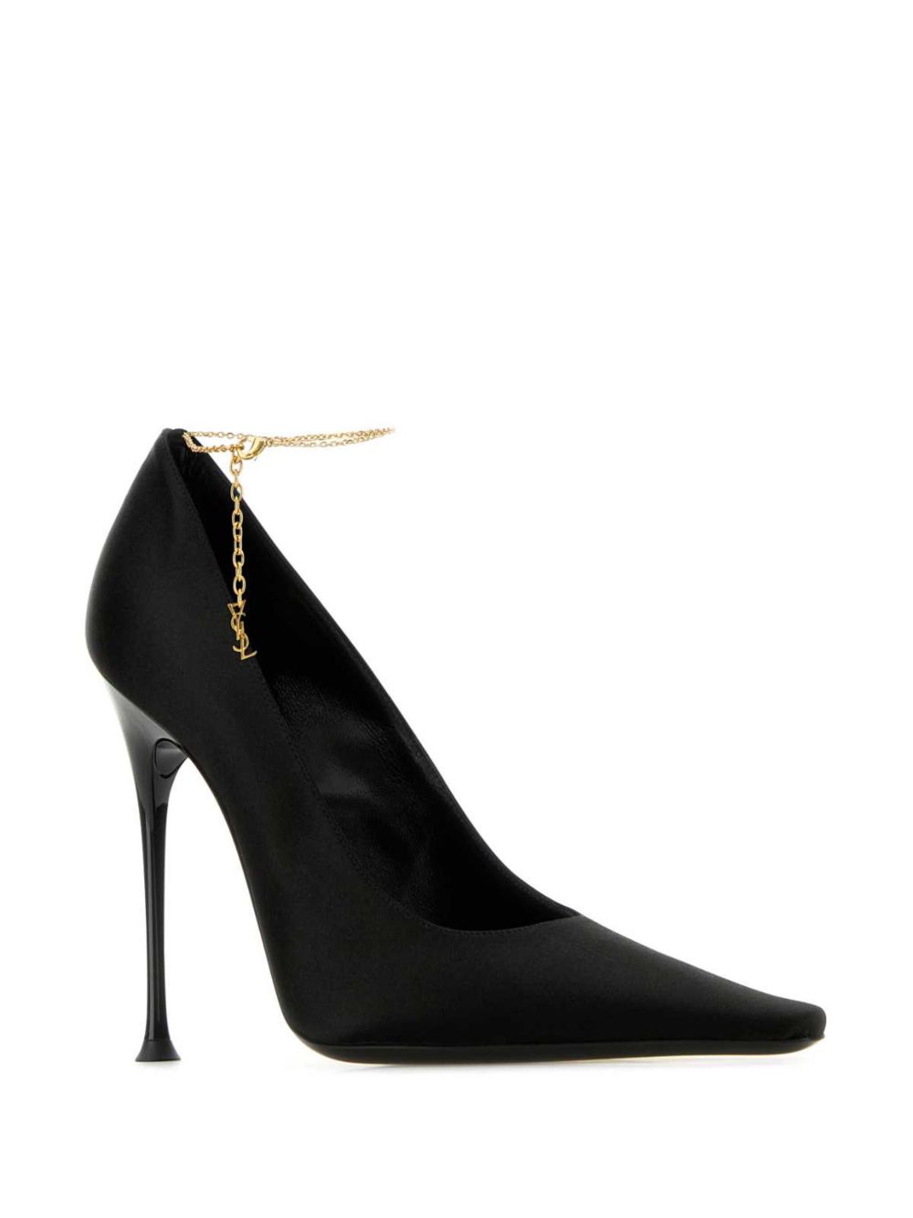 Saint Laurent Régine Crepe Satijnen pompen