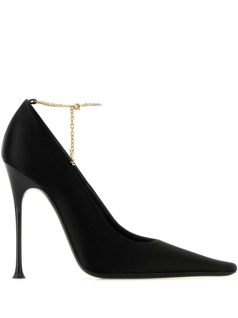 Saint Laurent Régine Crepe Satijnen pompen