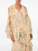 Zimmermann blusa impresa