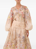 Zimmermann Linen and Silk Blend Blouse