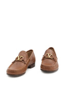 Valentino Garavani V Logo Signature Leather Loafers
