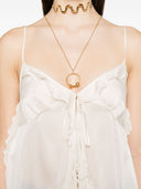 Chloè Ruffled Silk Top