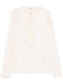 Chloè Silk Ruffled Blouse