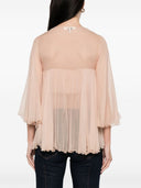 Chloè Silk Pleated Blouse