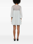 Chloè Ruffled Silk Mini Dress