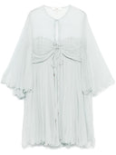 Chloè Ruffled Silk Mini Dress