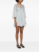 Chloè Ruffled Silk Mini Dress