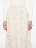 Gonna midi in pizzo parosh