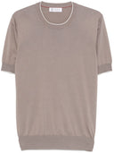 Brunello Cucinelli Cotton Knitted T Shirt