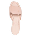 Jimmy Choo Dina Sandalias de cuero plano