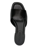 Jimmy Choo Dina Flat Leather Sandals