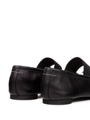 Mm6 maison margiela ballets de cuero anatómico