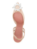 Amina Muaddi Begum Mesh Slingback Pumps