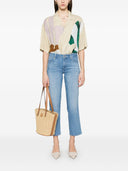 Seven Calie Straighnt Cropped Jeans