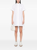 Sacai katoenen shirtjurk