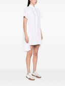 Sacai katoenen shirtjurk